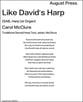 Like David's Harp SA choral sheet music cover